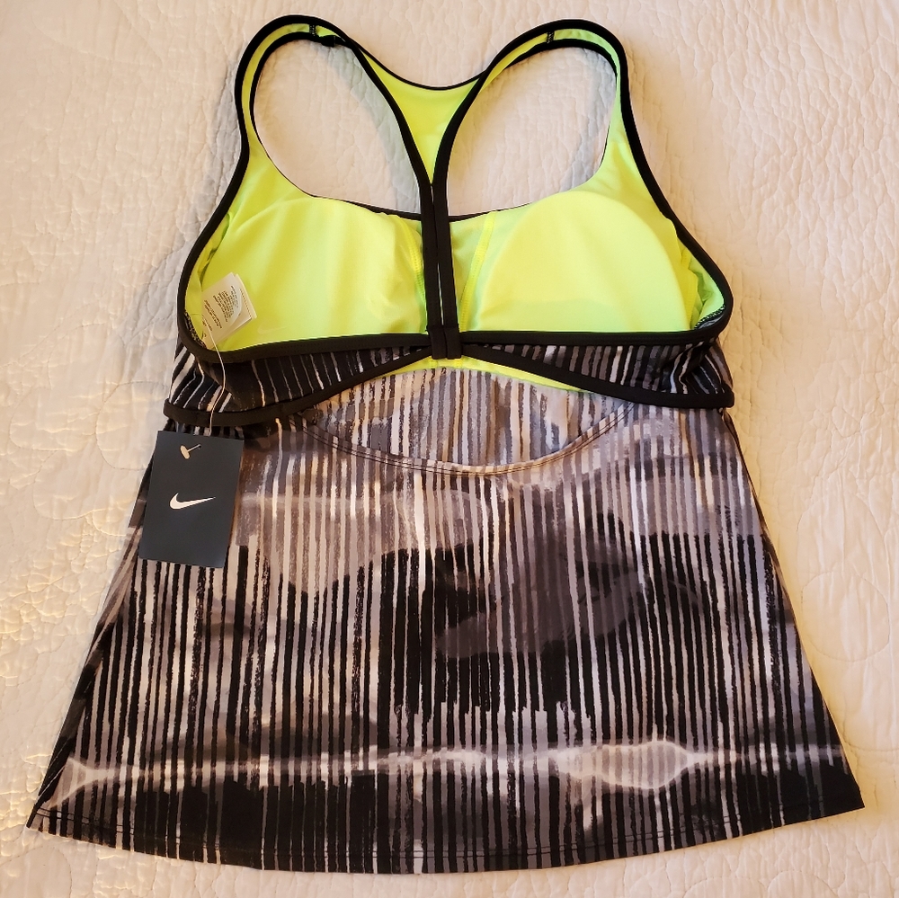 NWT Nike Racerback Tankini Swim Top - Picture 5 of 7